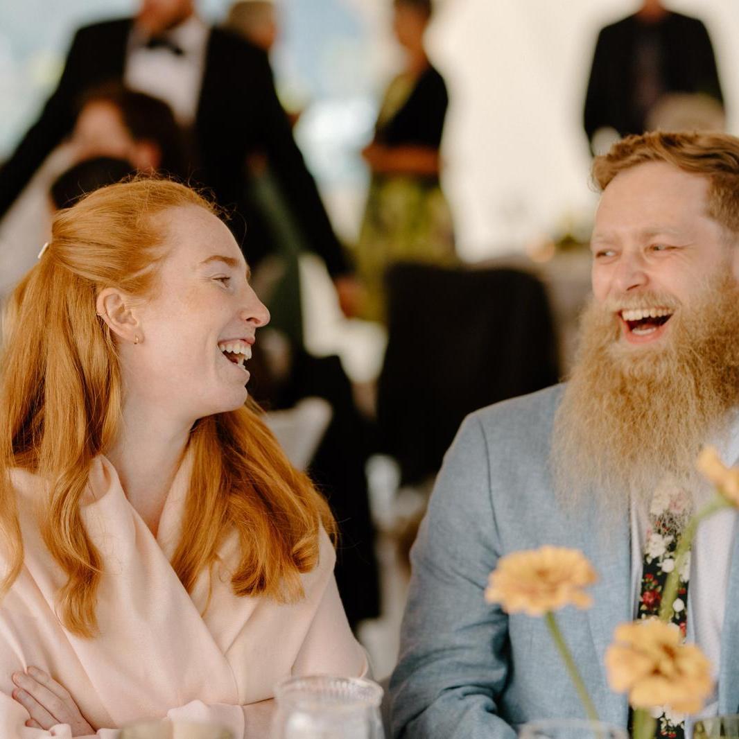 A favorite moment captured at Maddy & Dylan's wedding (we liked this picture so much we had to use the same photographer!).