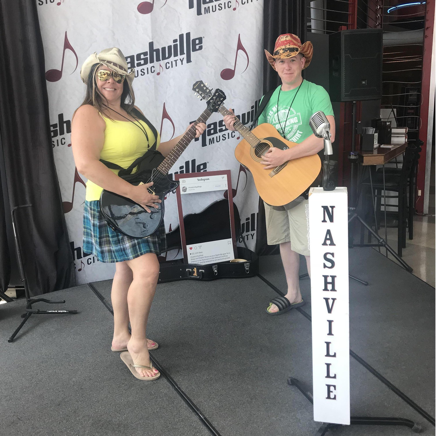 The newest Nashville recording artists......Introducing Milleff’s!  Or NOT :-(......