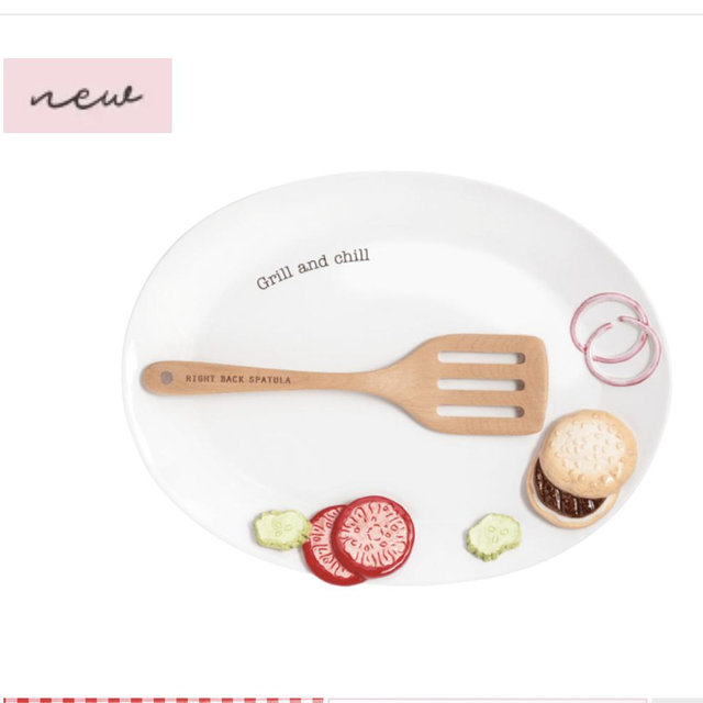 Grill And Chill Burger Platter Set