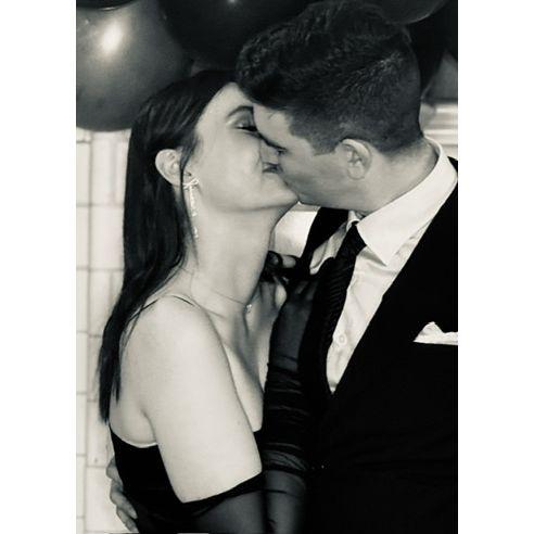 Taken by our friends at med school prom in 2024.