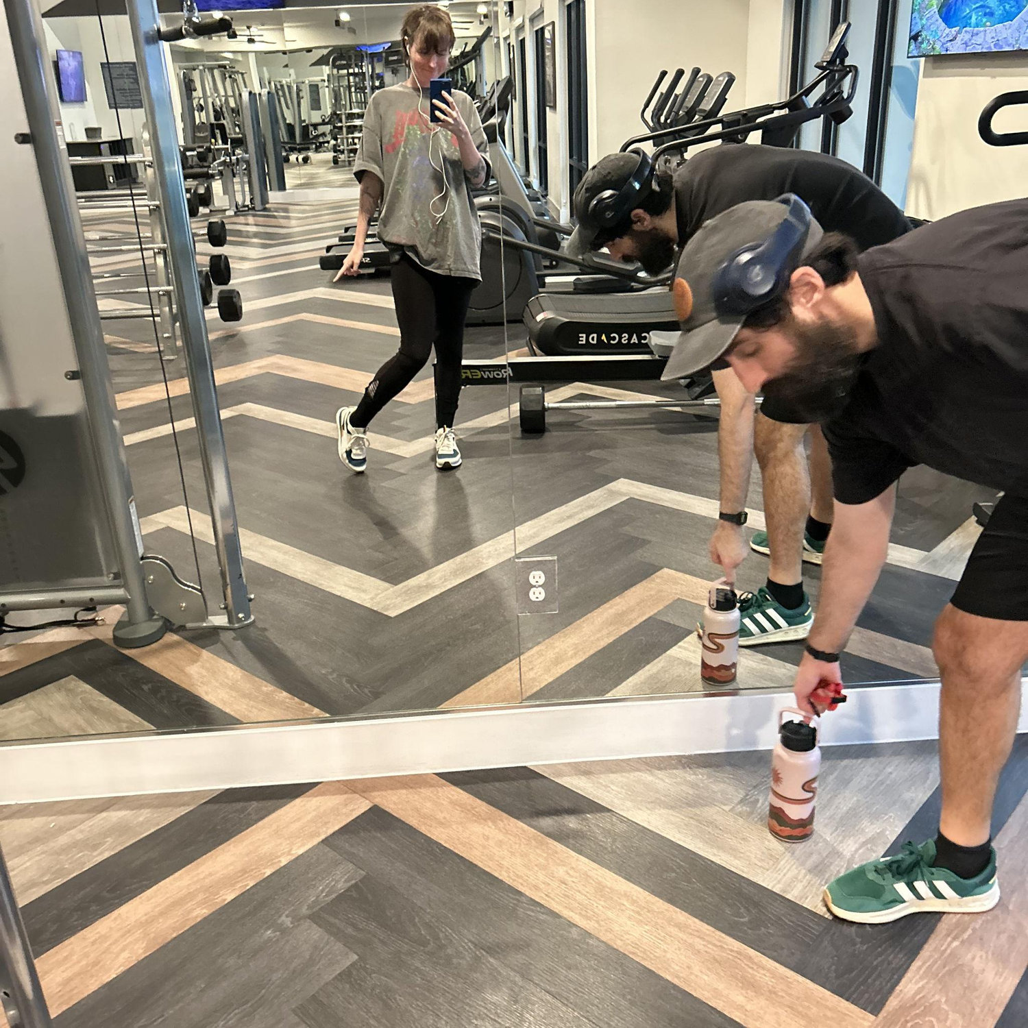 Working out post transplant together.