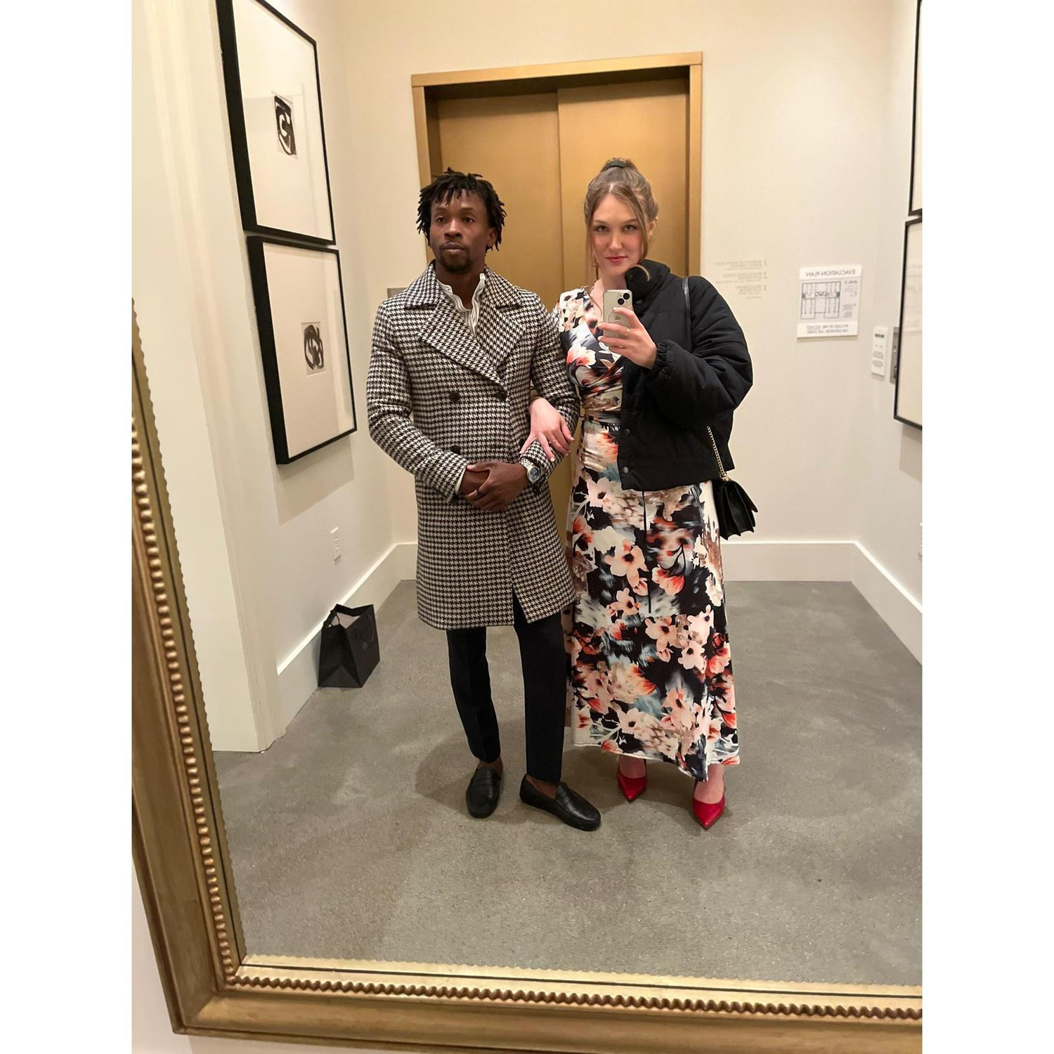 When Dami started his new job we went out for a celebratory dinner.