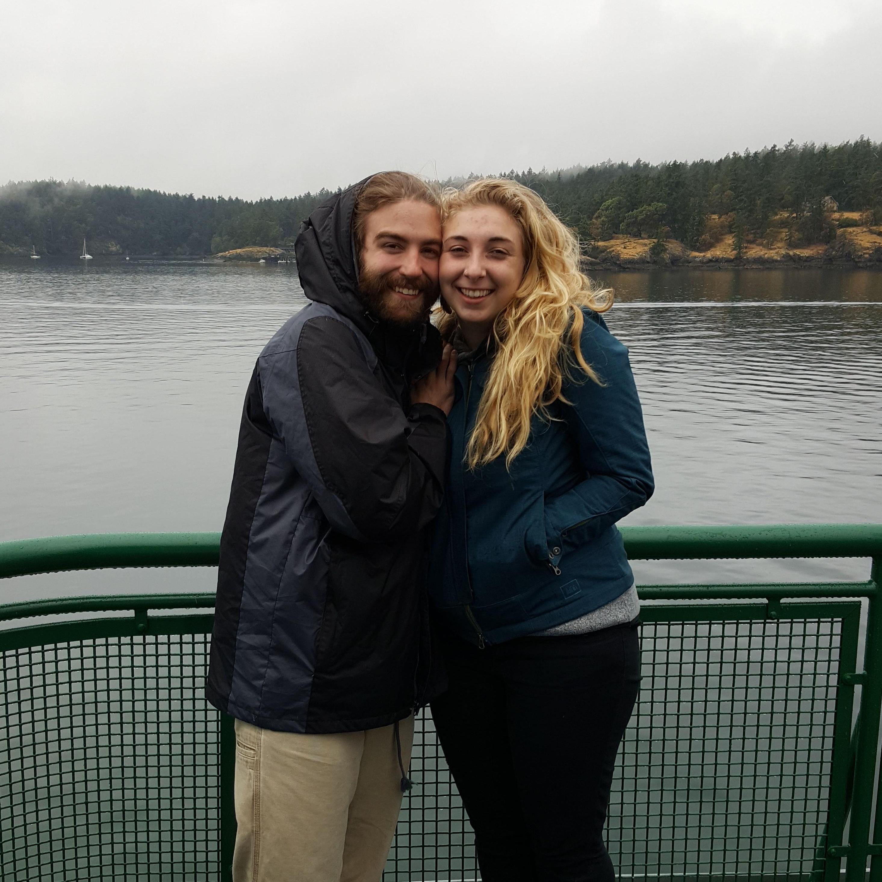 2015 - Ridin' the ferry to Lummi Island!