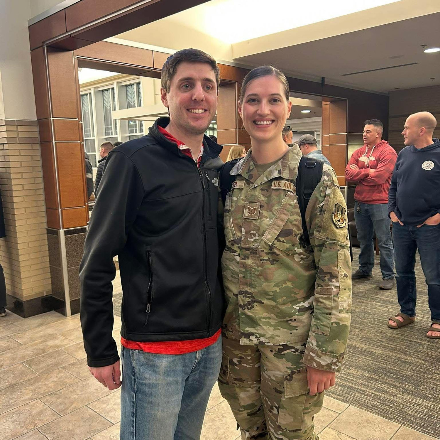 Reunited after 6 months