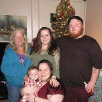 Shelbi with her Brother David, Sister Ashley, goddaughter Mariana, and mom Tiffeny!