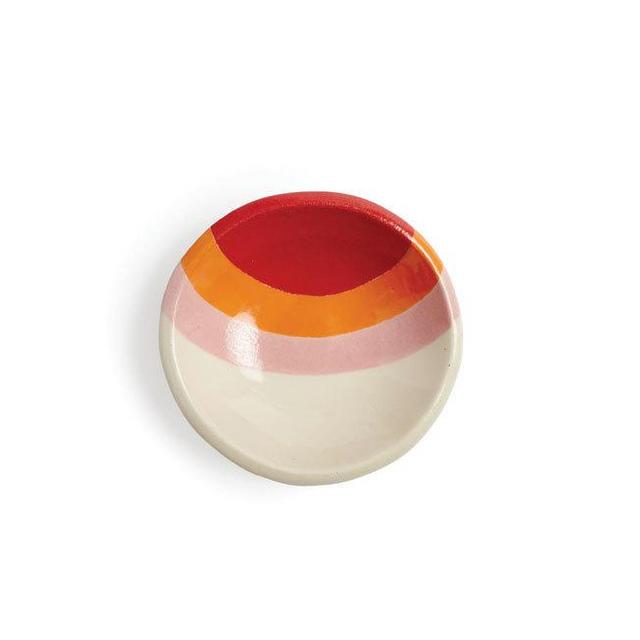 Red, Orange, Pink Mountain Dish