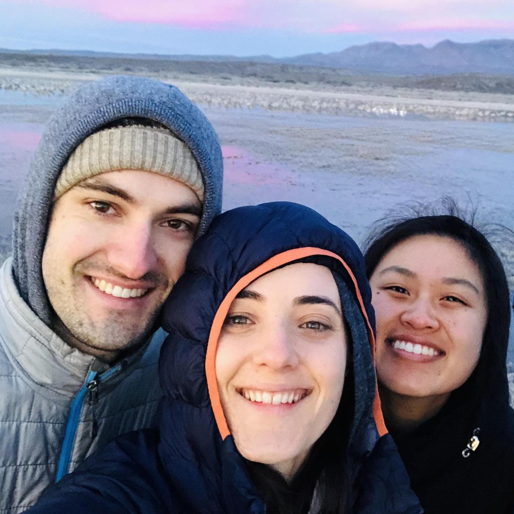 Waking up for sunrise to watch the sandhill crane migration in New Mexico.