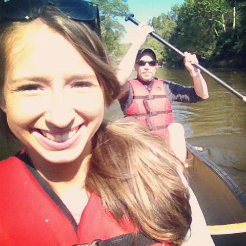 Who is paddling better? Haha