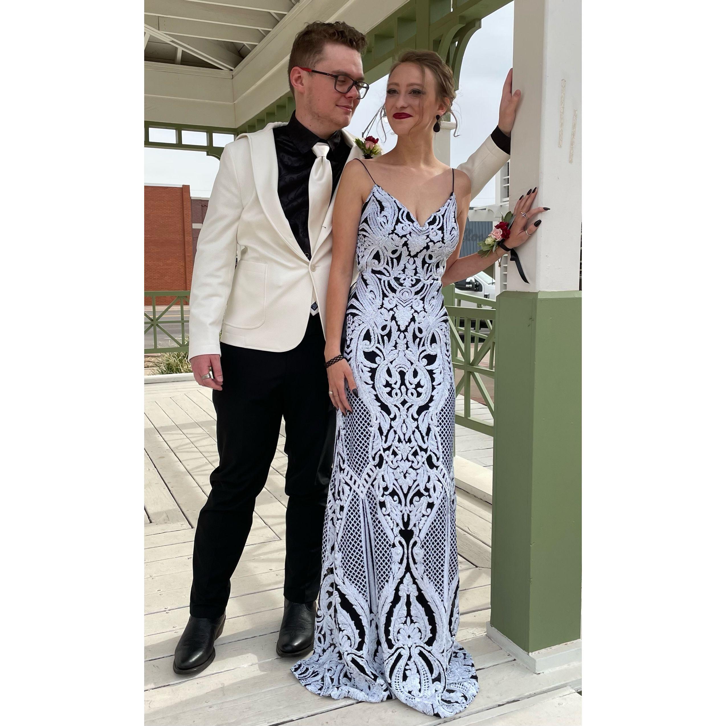 Our second prom together. This was Bailey's junior prom. (April 2022)