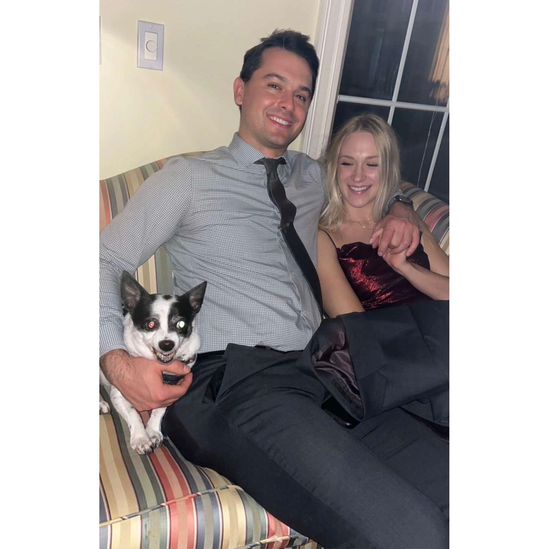 After Sean Spellman's wedding featuring Mikey who was not too happy with us