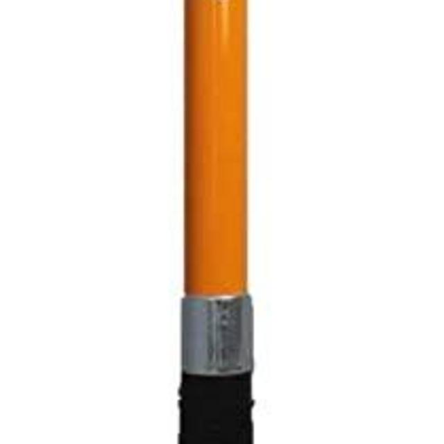 Ashman Round Shovel - The Round Shovel has a D Handle Grip with 41 Inches Long Shaft – Heavy Duty Blade Weighing 2.2 pounds with a Shaft Made of Fiber Glass – Orange Shovel with a Solid Build