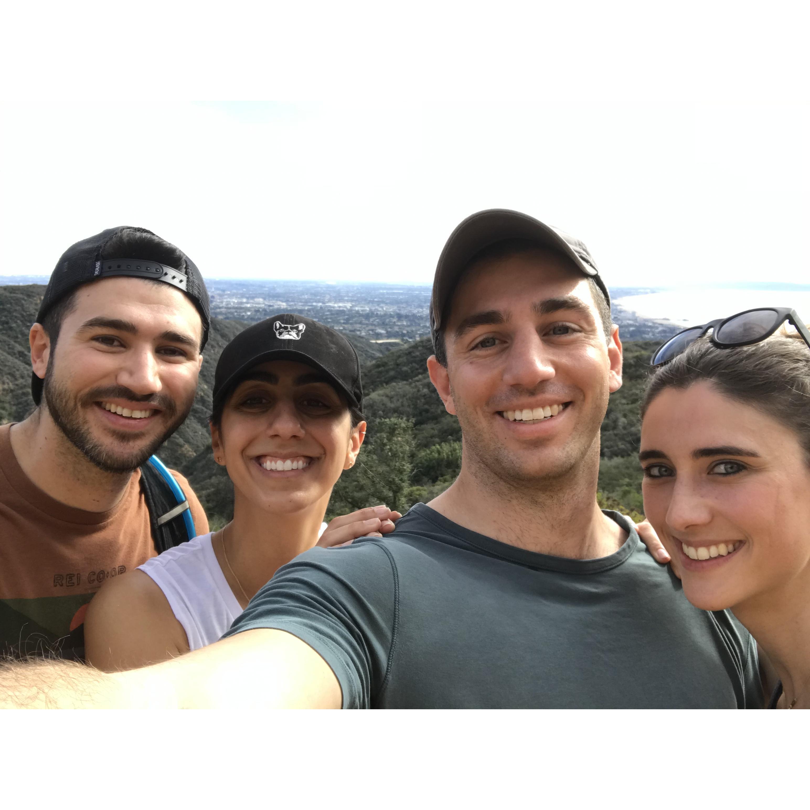 Visiting Krystyna and Reid in LA!
