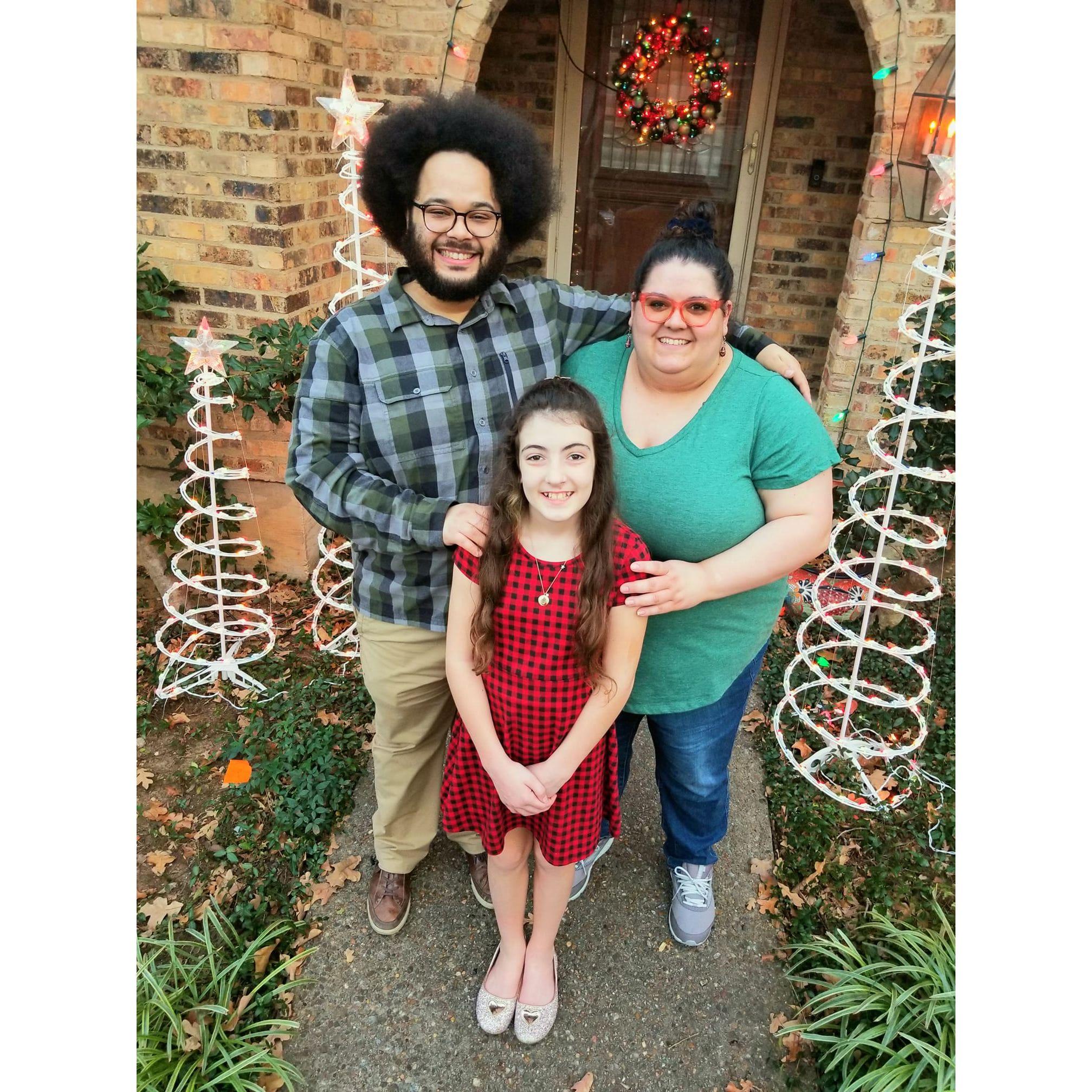 2021 - Holiday celebrations at Nathan's grandparent's house