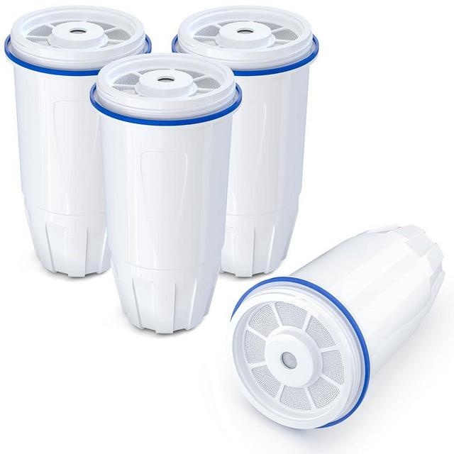 Upgraded Water Filter Replacement for Zero Pitcher and Dispenser ZR-001 ZR-004 ZP-006 ZR-017, Multi-Stage Filter System, Effectively Reducing Lead, Chromium, PFOA, and PFOS, Pack of 4, By DESENRUIS