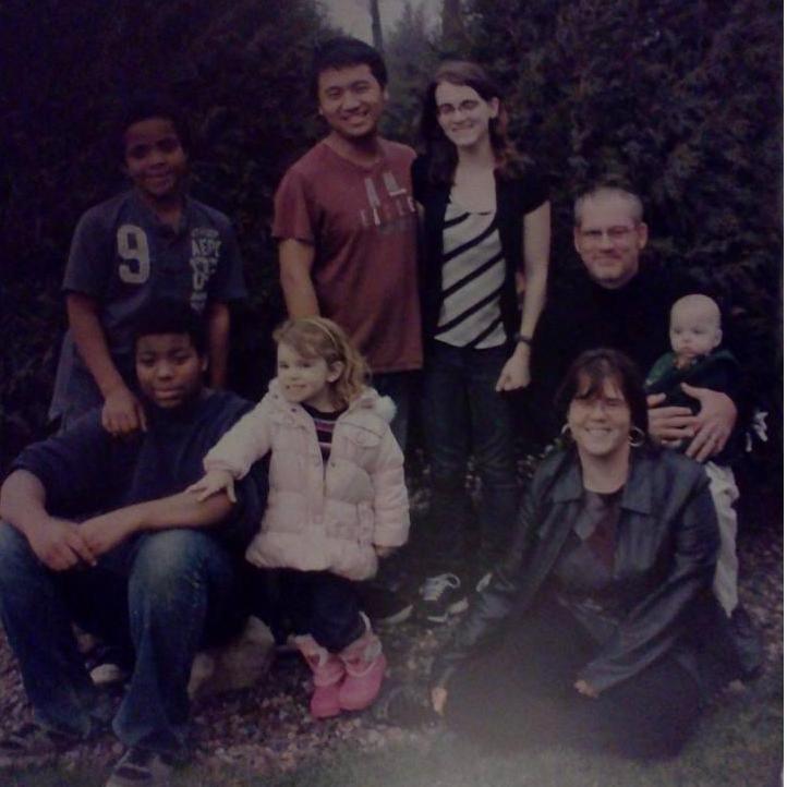 My crazy family that I love, at least some of them, definitely not Leng though, gross.