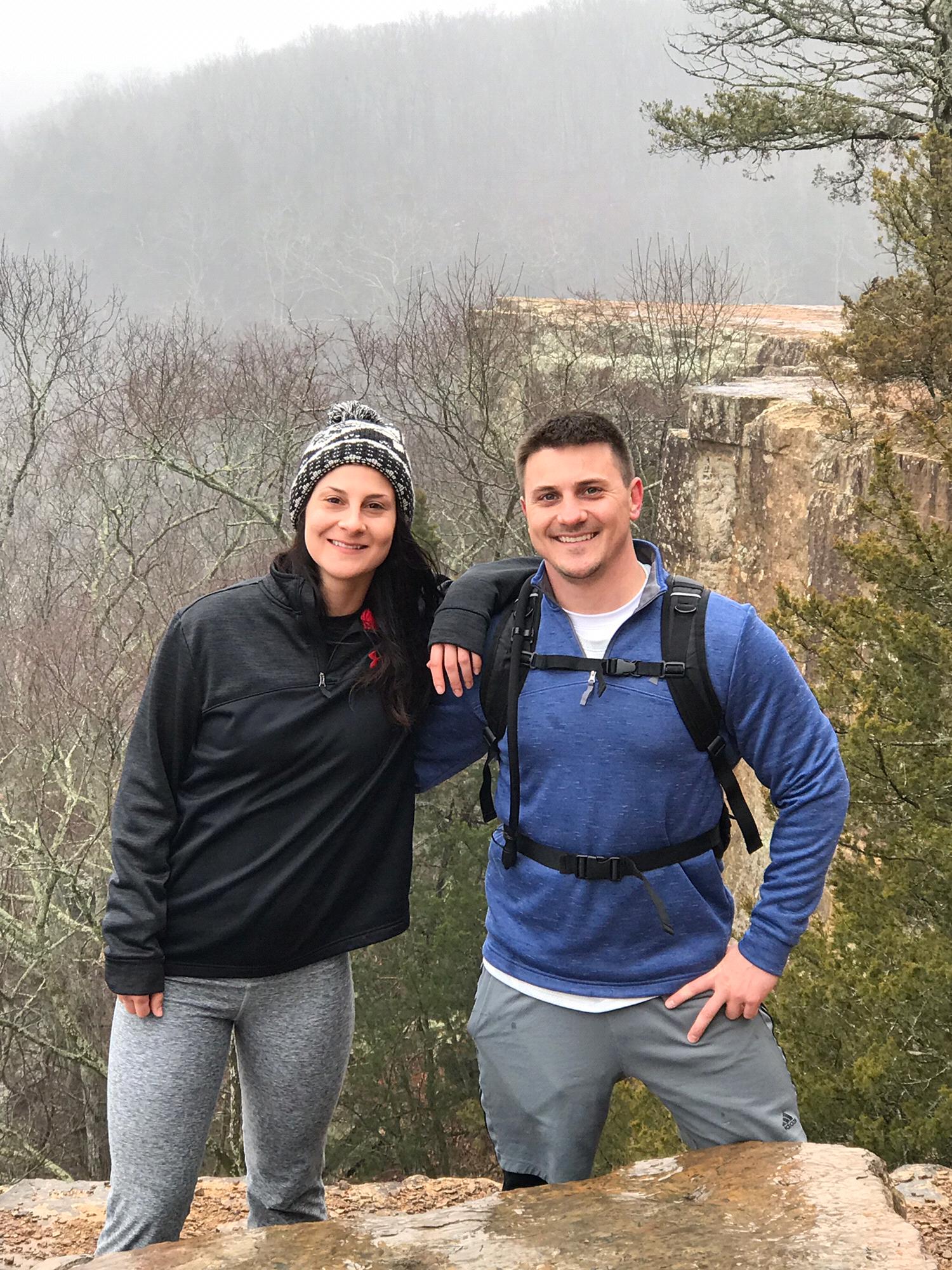 Caroline and Clint at Devil’s Den