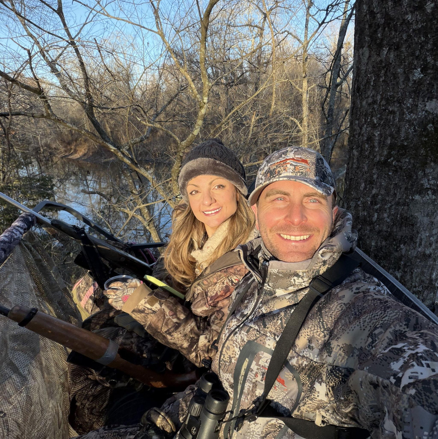 The last hunt of this year...and our last hunt together before we are married!