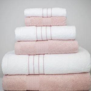 Modern Threads Modern Threads 6 Piece Cotton Stripe Towel Set, 2 Bath Towels, 2 Hand Towels, 2 Washcloths | Wayfair