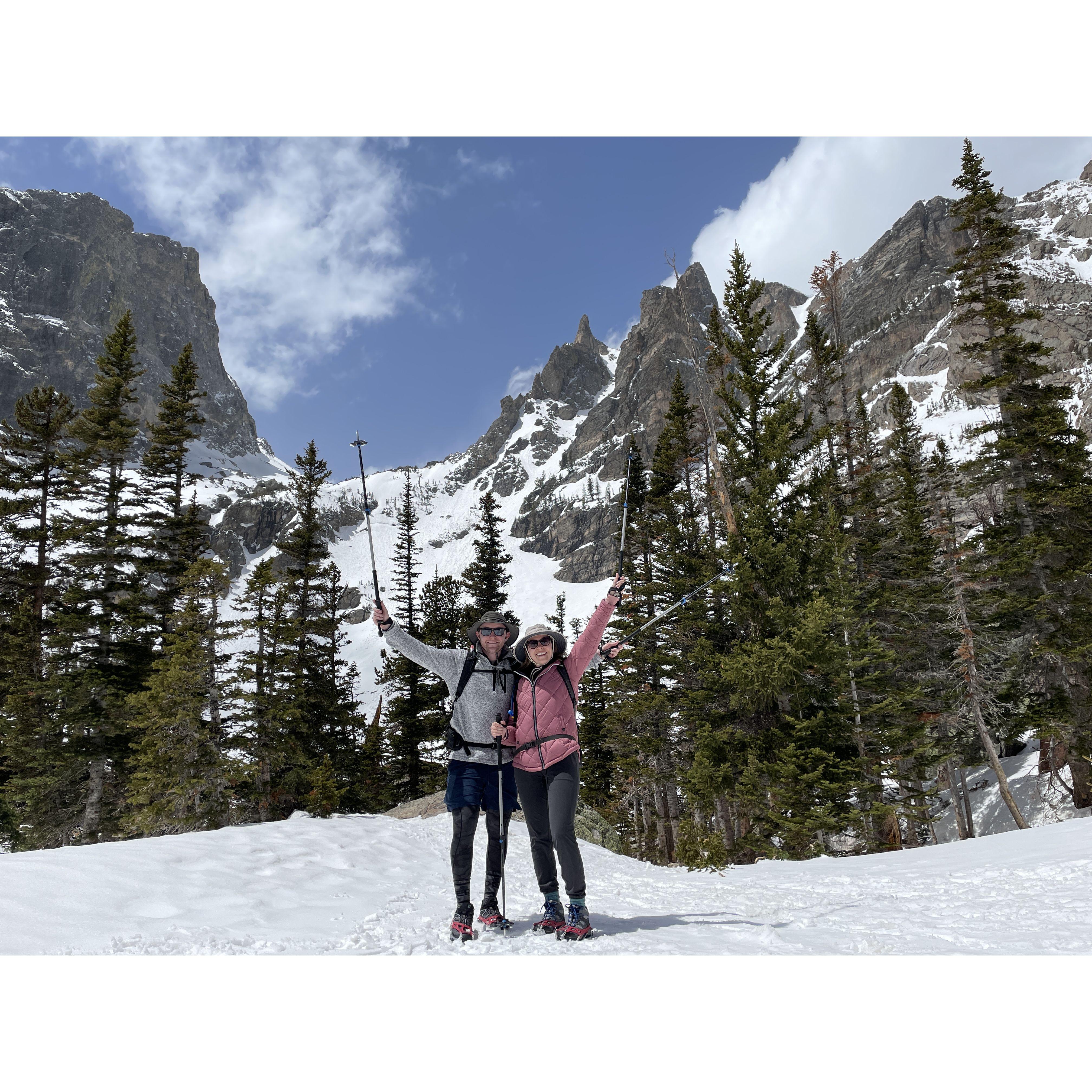 Dream Lake in Rocky Mountain National Park!