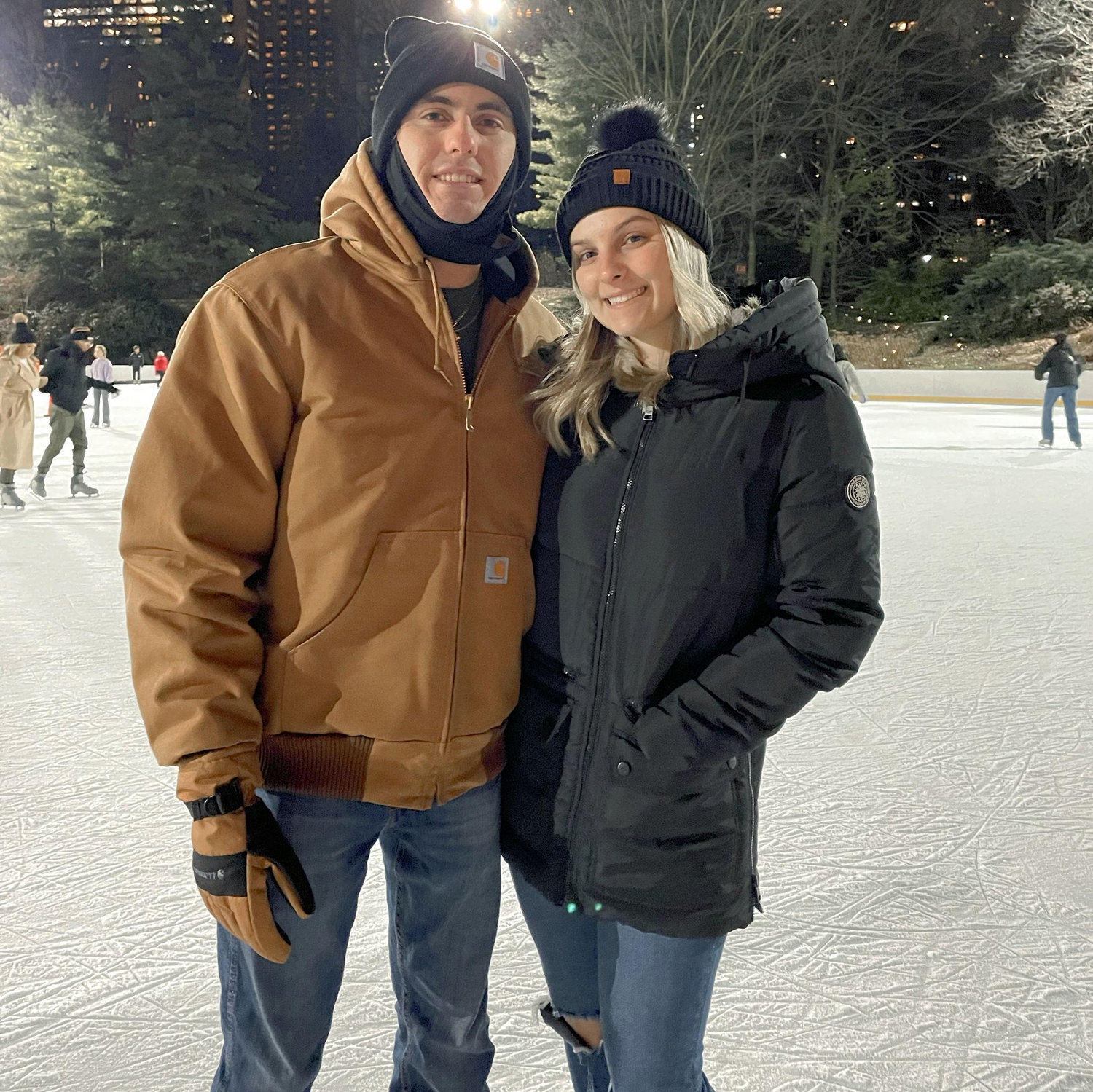 Ice skating in New York City!
