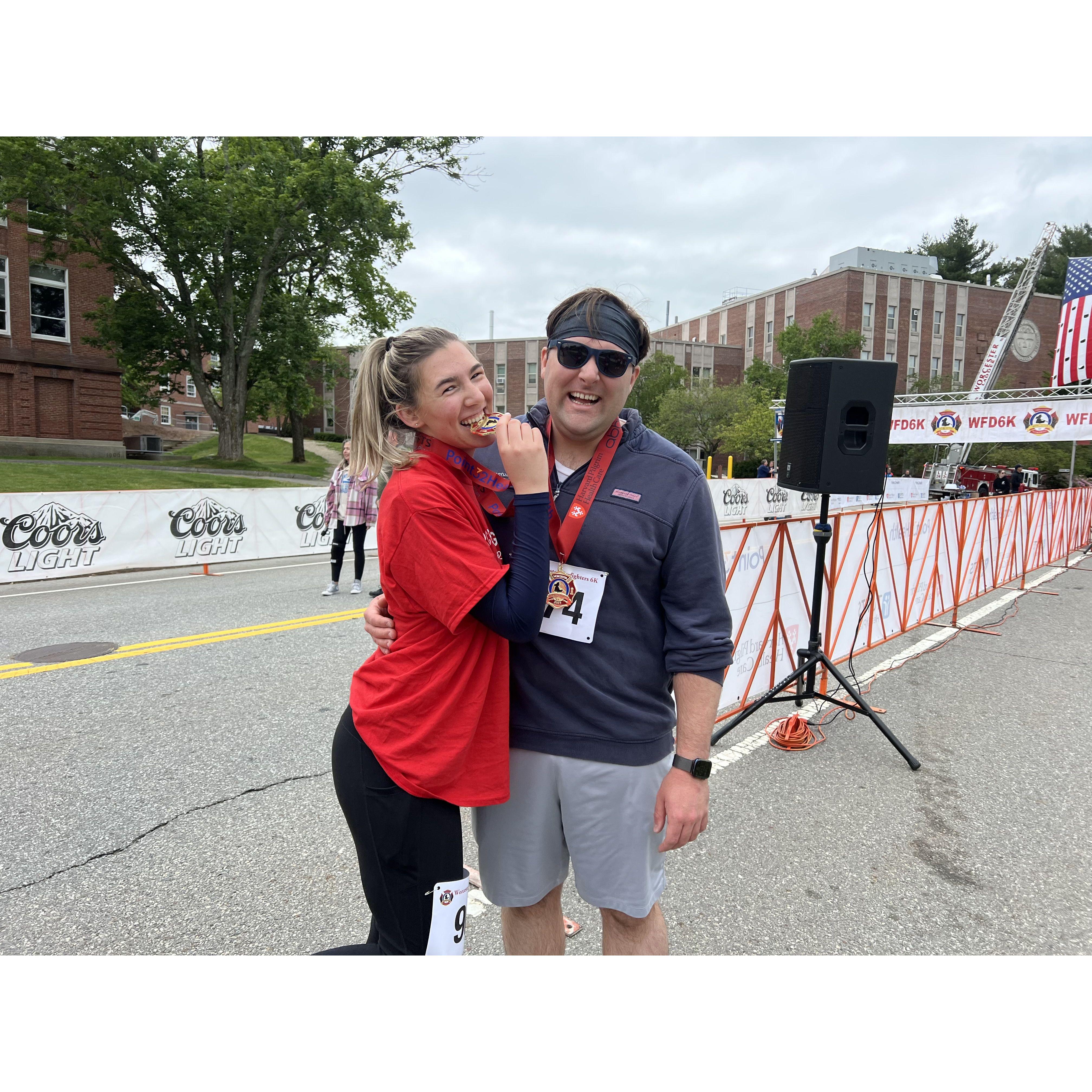 Post Firefighter 6K, Worcester Massachusetts