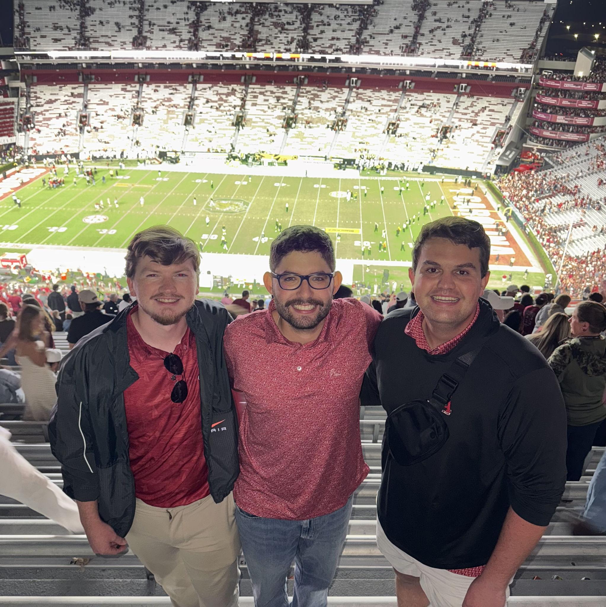 John, our bridesman (left), and Brian, our best man (right)