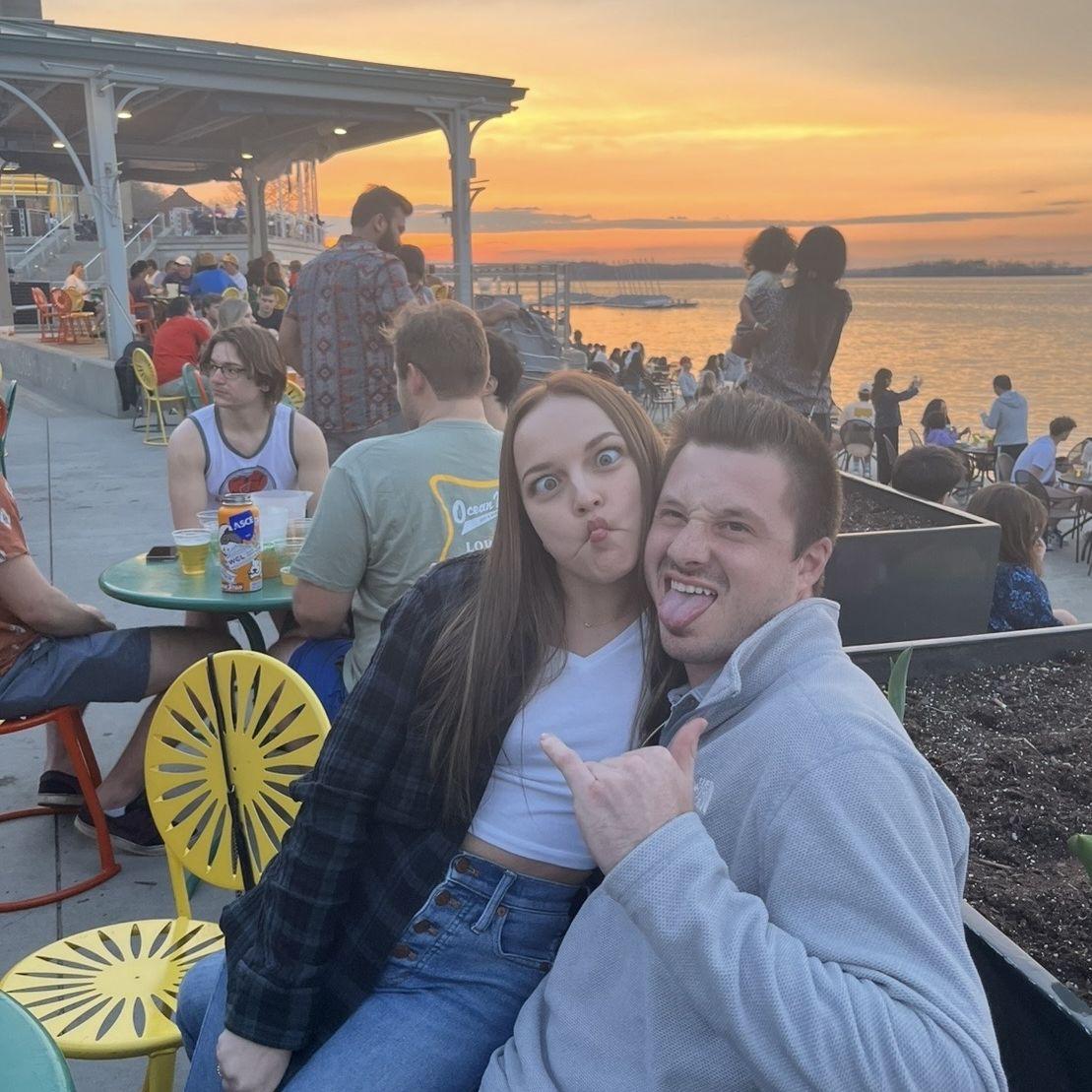 One of our favorite places to catch a sunset - Memorial Union Terrace