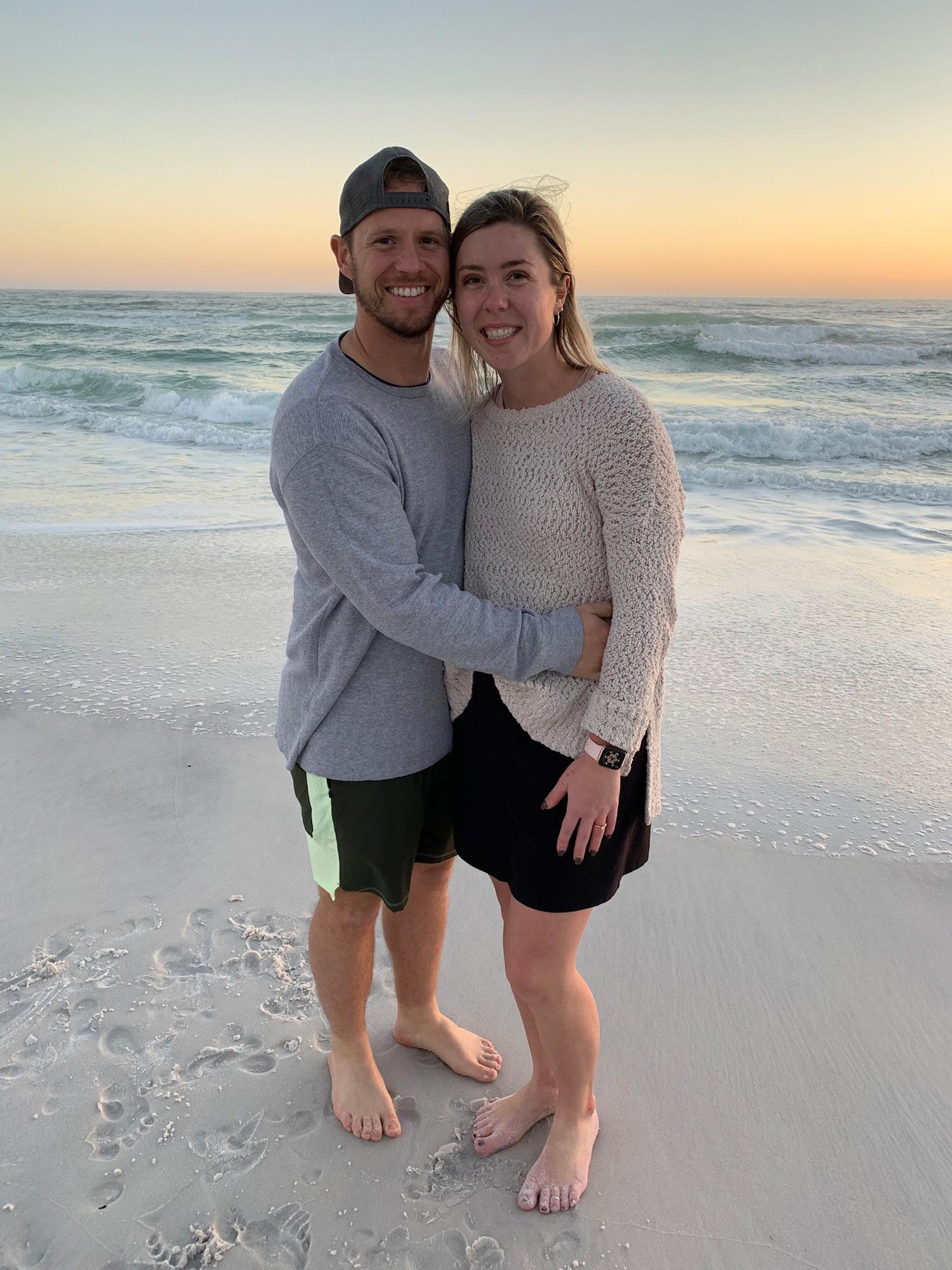 Beach trip while in Florida for Christmas