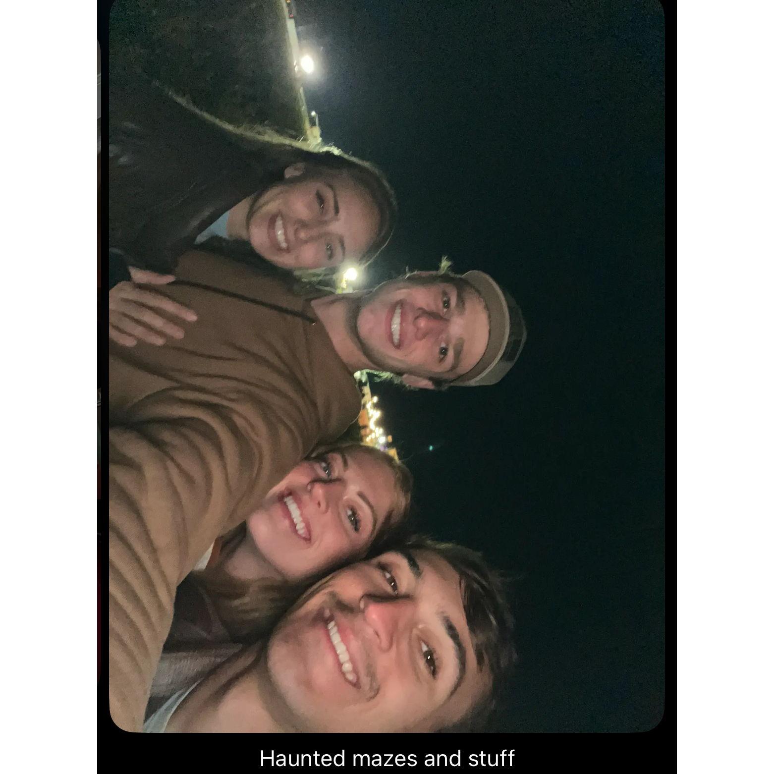 Group date to a Haunted Corn Maze!