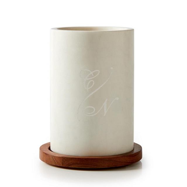 Wood and Marble Wine Chiller