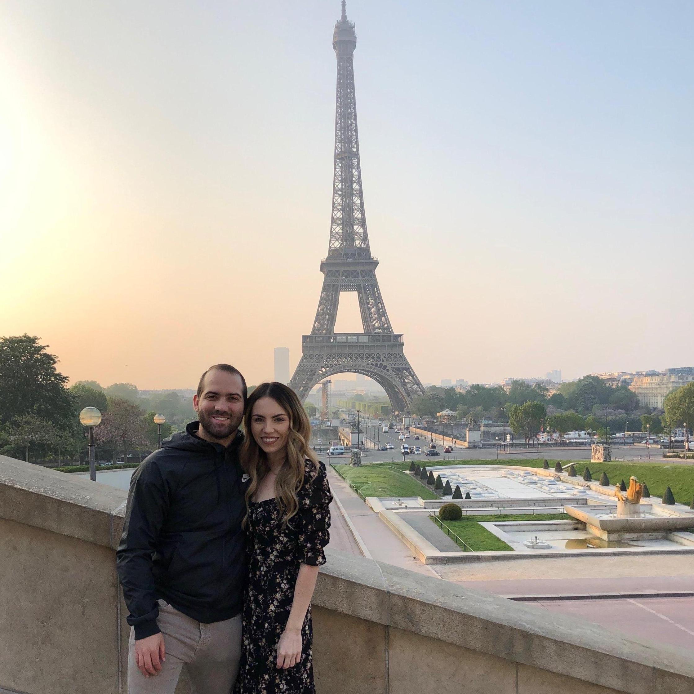 The Eiffel Tower in Paris, France