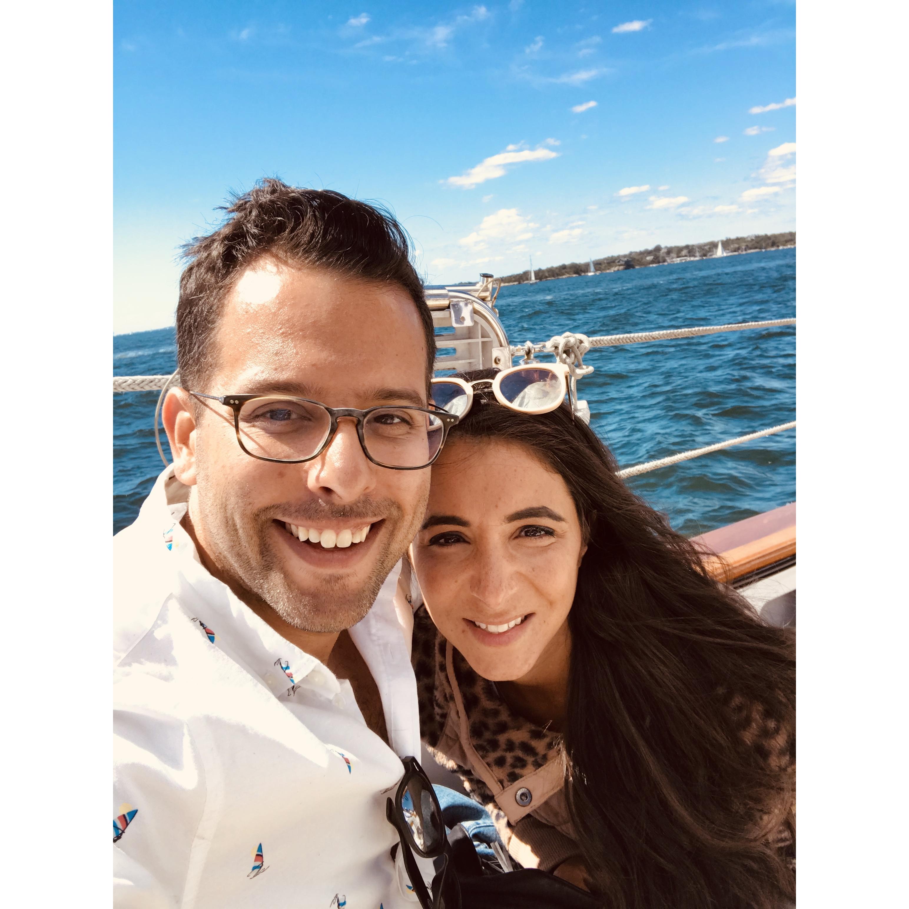 Sailboat rides in Newport, RI!