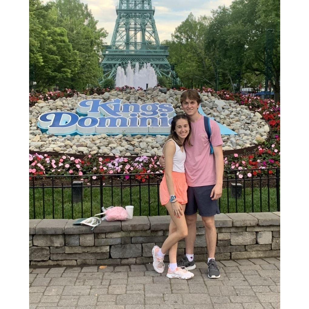 May 20th, 2023: Kings' dominion trip! Went on some roller coasters!