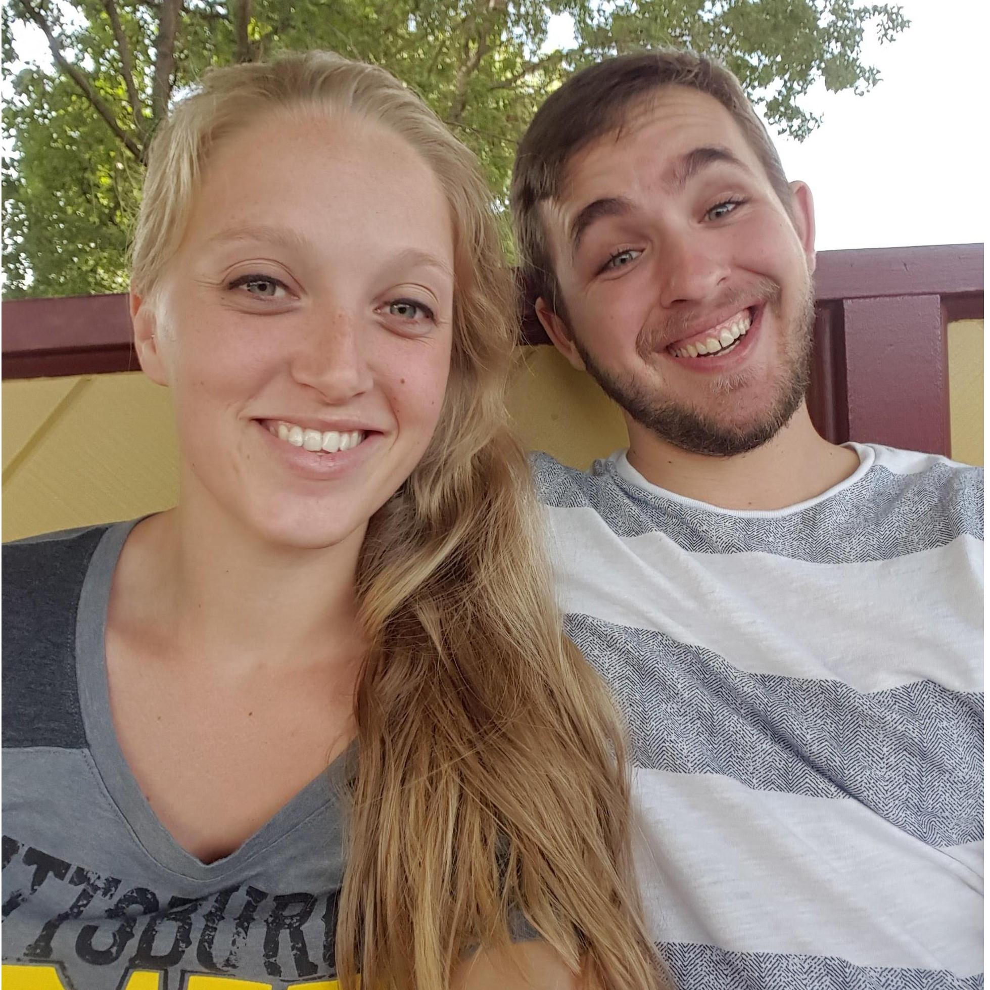 Corey's first trip to Minnesota, and Valleyfair!