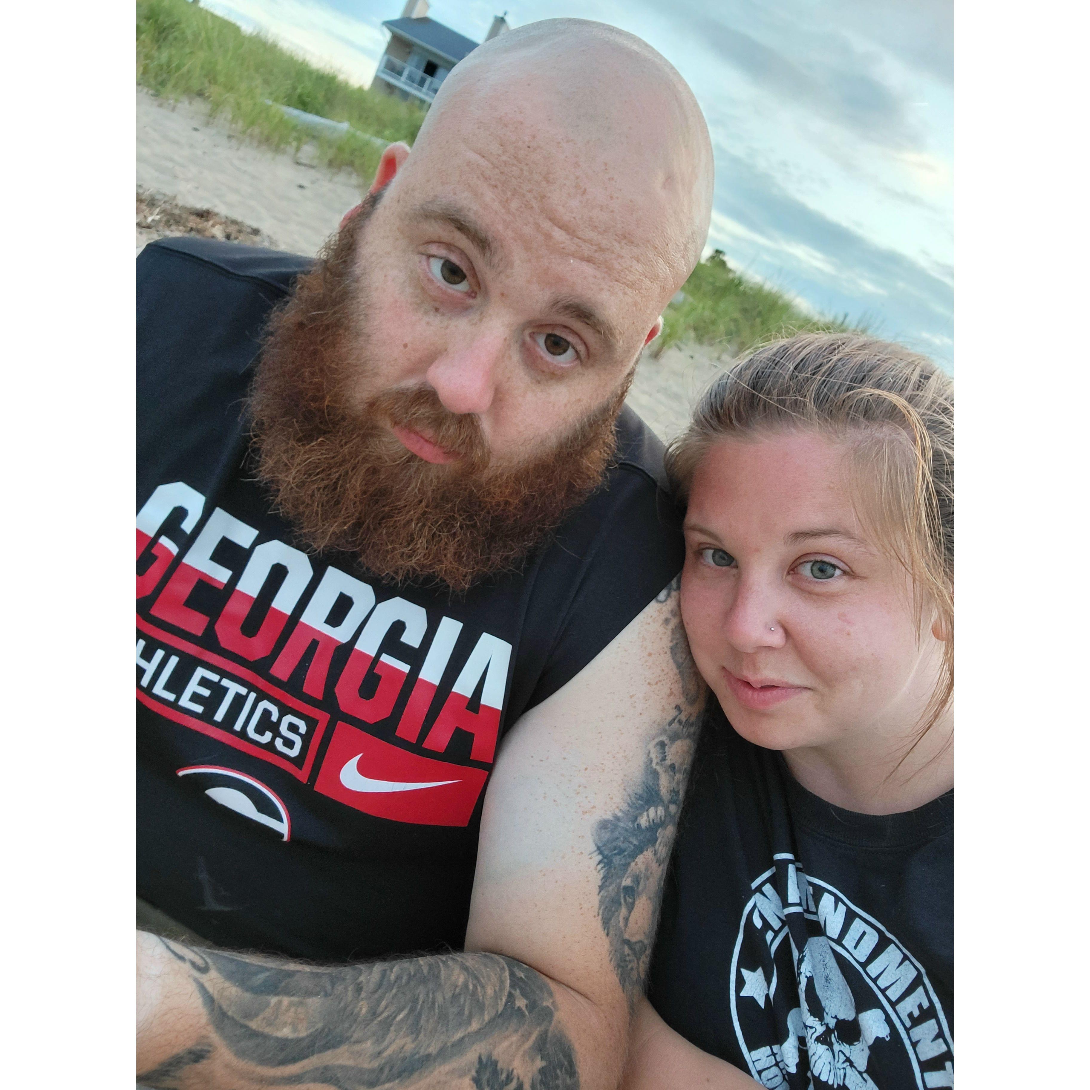 Beach selfie. 2021