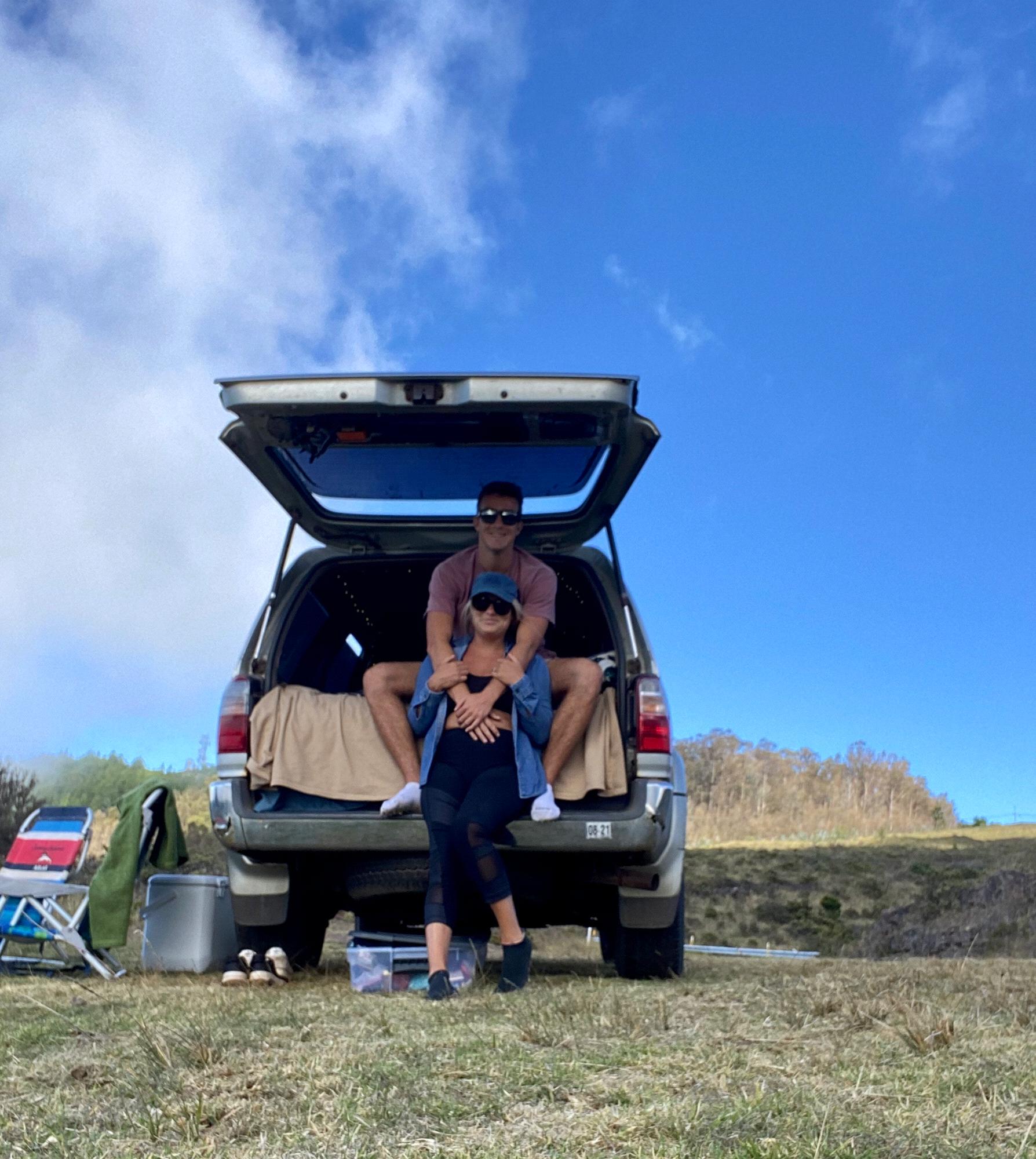Car Camping on Haleakala