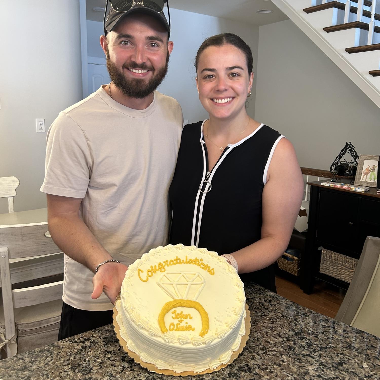Celebrated our engagement in Sea Isle City!