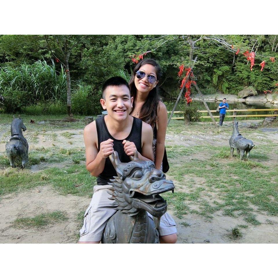 Our first international trip together.