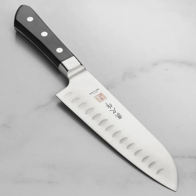 MAC Professional 6.5" Hollow Edge Santoku Knife