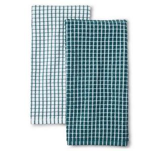 Turquoise&nbspStripe&nbspKitchen Towel  - Room Essentials™
