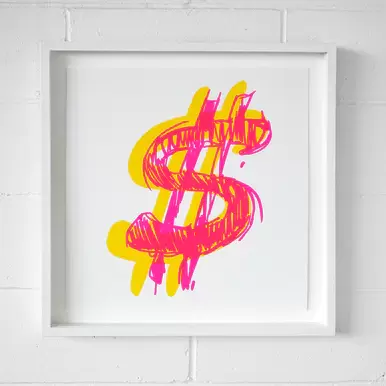 Andy Blank Seize The Check Print