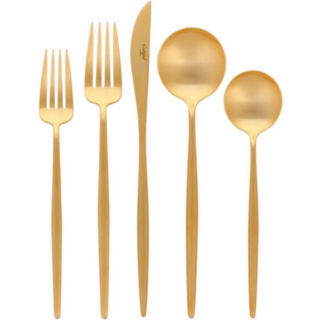 Moon Cutlery - Brushed Gold - 5pc Set