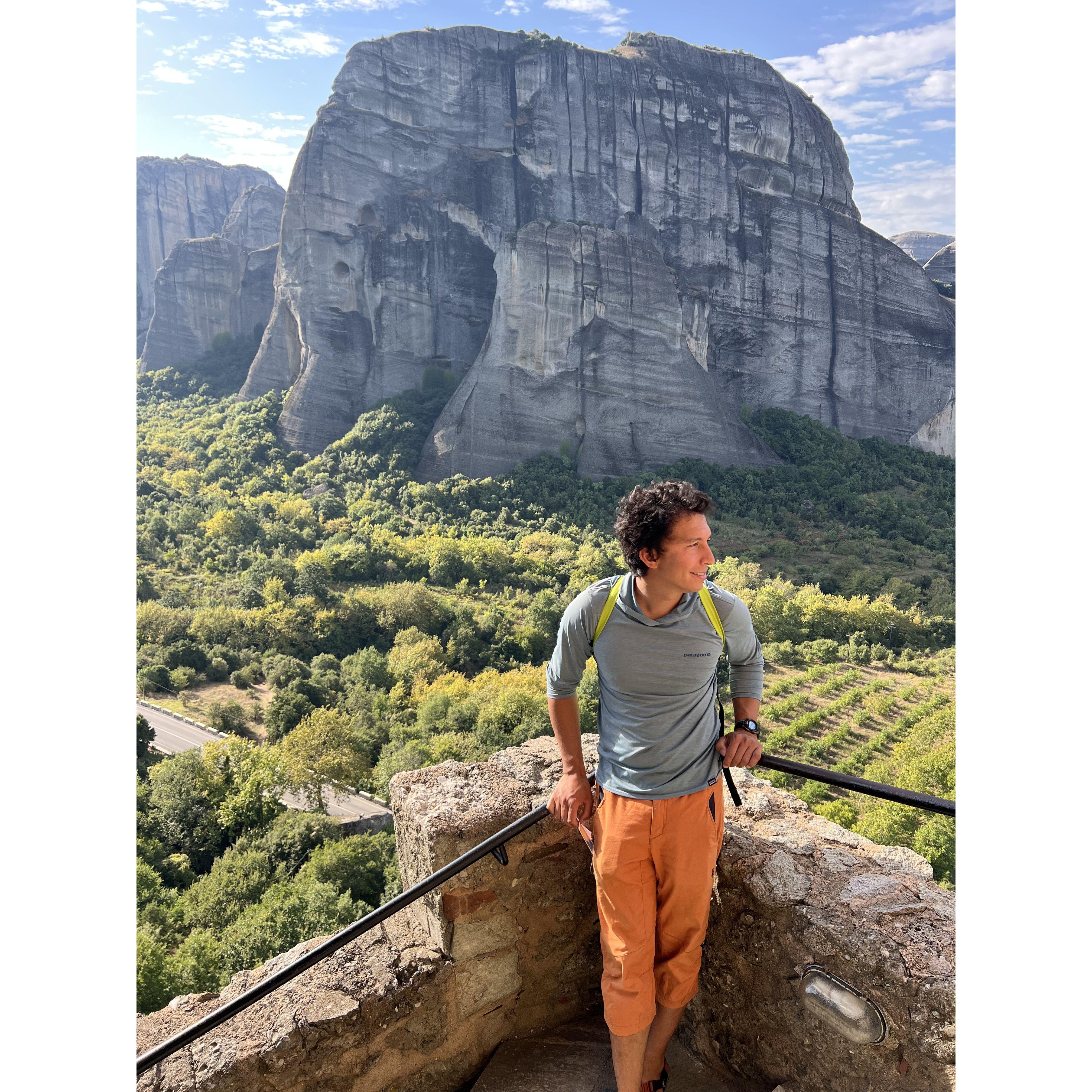 In the mountains of Meteora | Greece