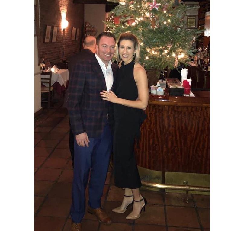 Celebrating our engagement in New York City