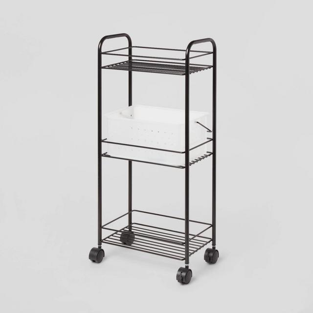 Metal Shower Caddy Tower Black - Room Essentials™