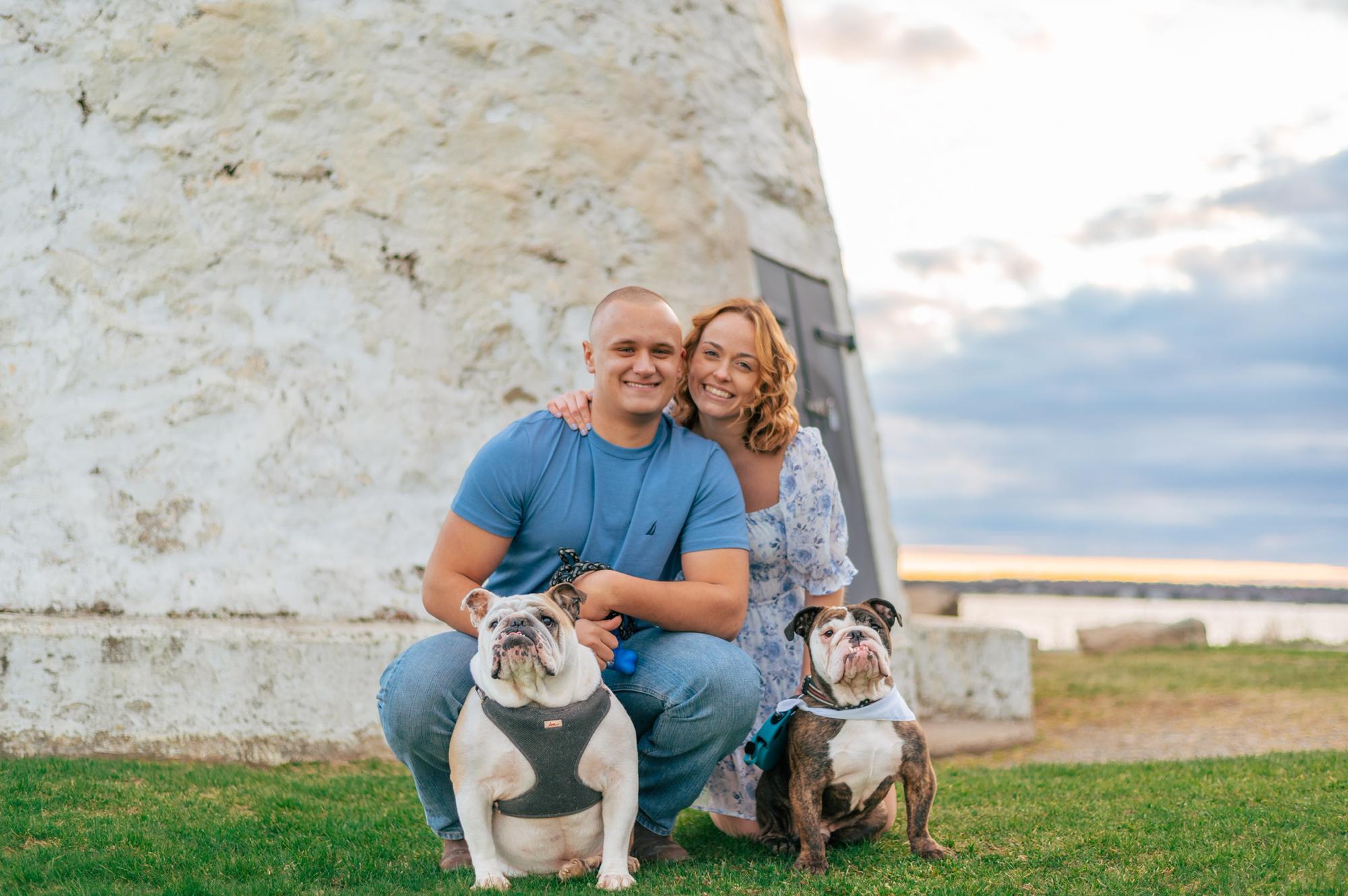 Our two English bulldog boys!