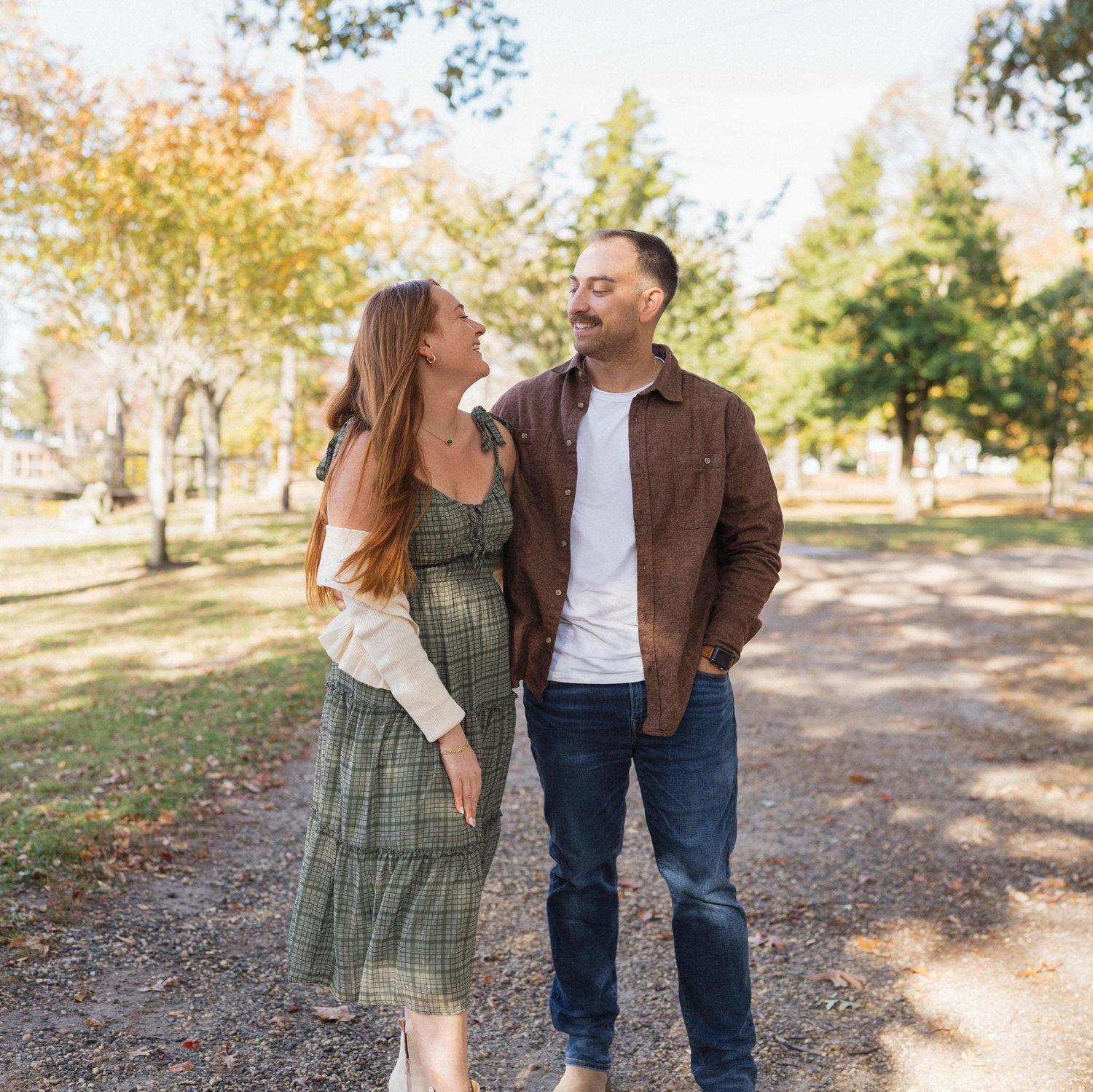 T-5 minutes before we got engaged!