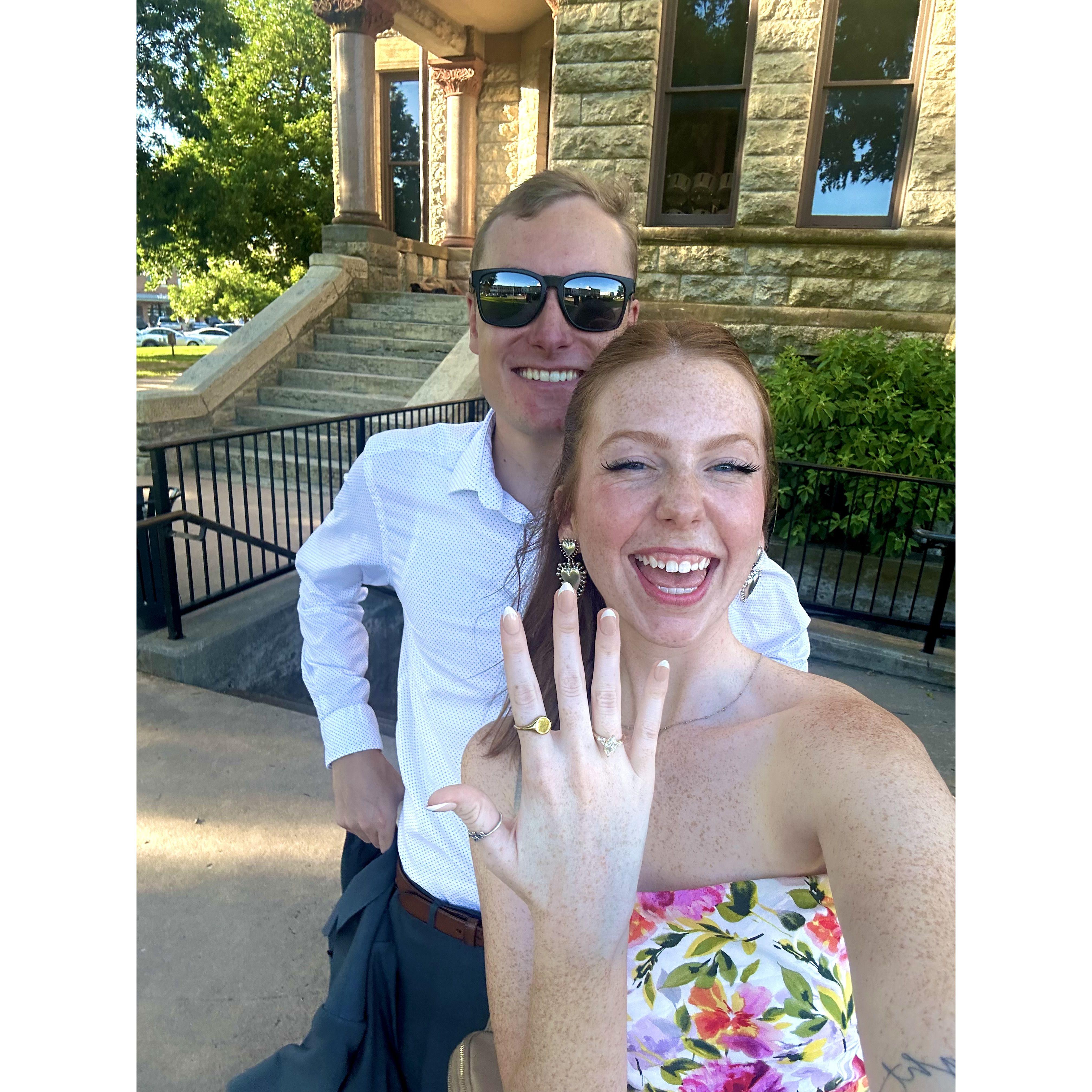 Engaged!