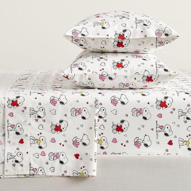 Peanuts Snoopy™ Hearts Sheet Set, King, Multi
