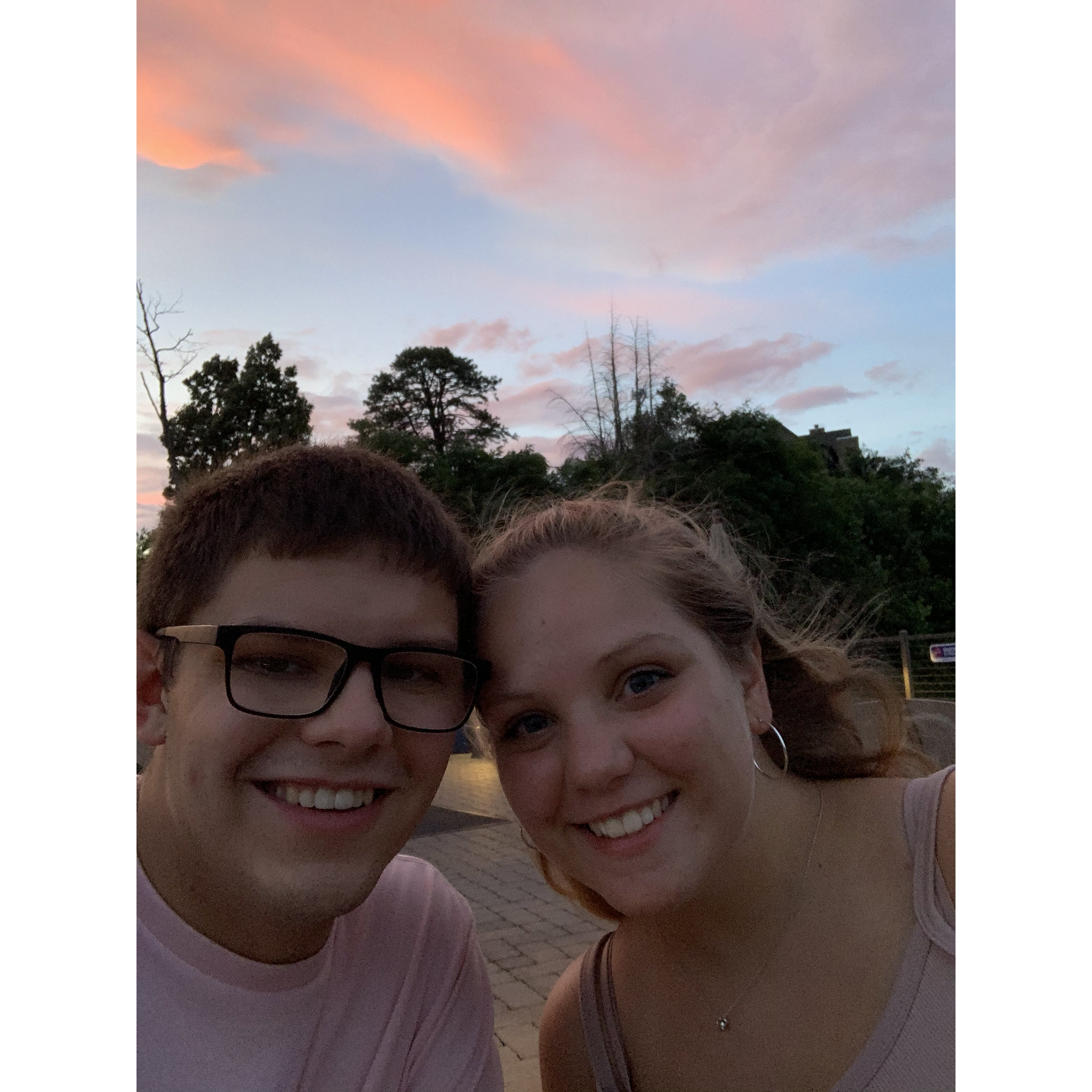 Our first vacation together to Tennessee.